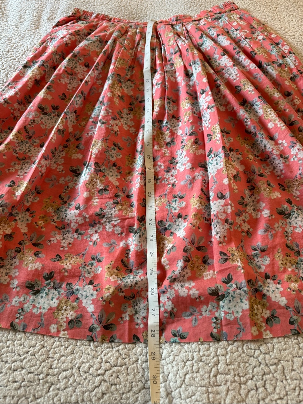 J.Crew Midi Skirt in Liberty Josephine Floral Size 10 - Picture 7 of 9